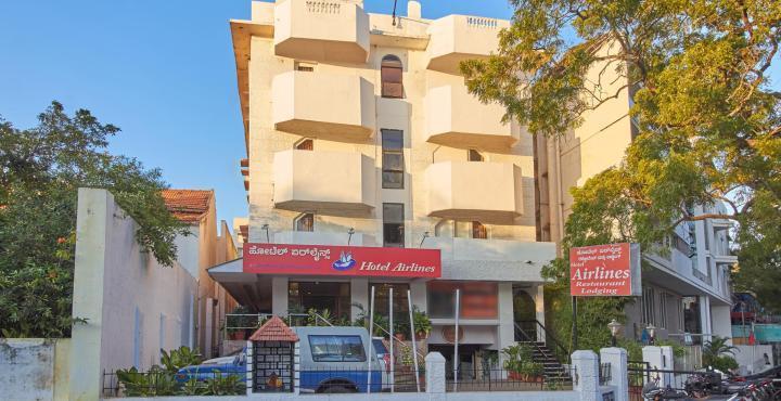 Airlines Hotell Mysore Eksteriør bilde